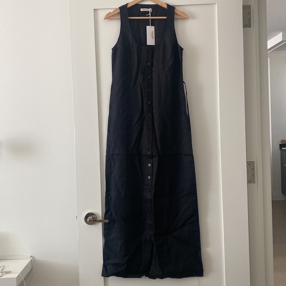 REFORMATION Grover Linen Dress - Picture 5 of 8